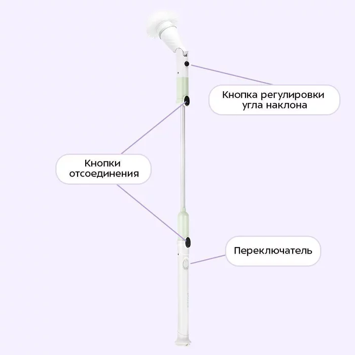 Автоматическая щётка для уборки Kitfort КТ-6973