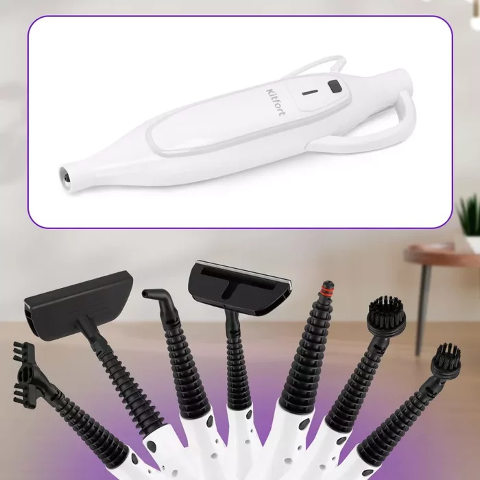 Паровая швабра «2 в 1» Kitfort КТ-3903