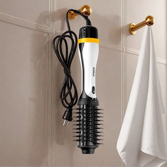 Фен-щётка «2 в 1» Kitfort КТ-3286