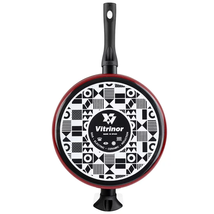 Сотейник с крышкой Vitrinor Cerise Pierre 26