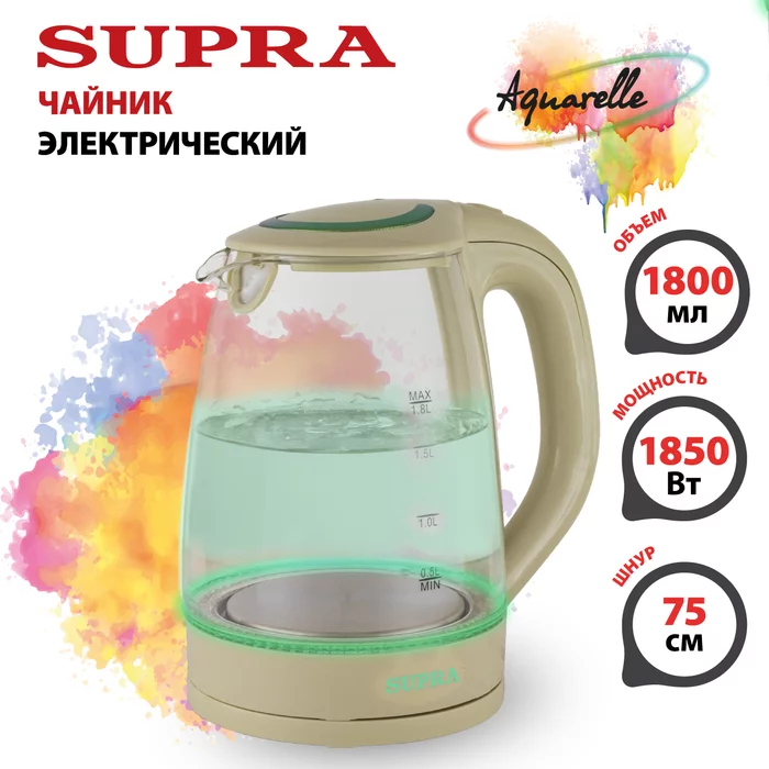 Электрический чайник Supra KES-1810G