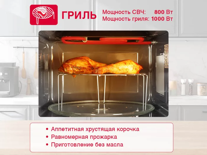 Микроволновая печь Oursson MD2306FDB