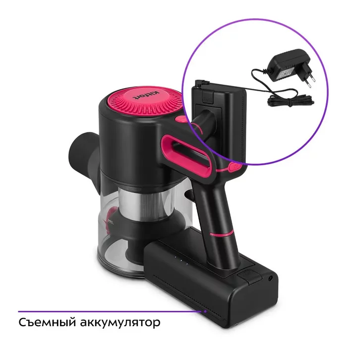 Вертикальный пылесос Kitfort КТ-5281