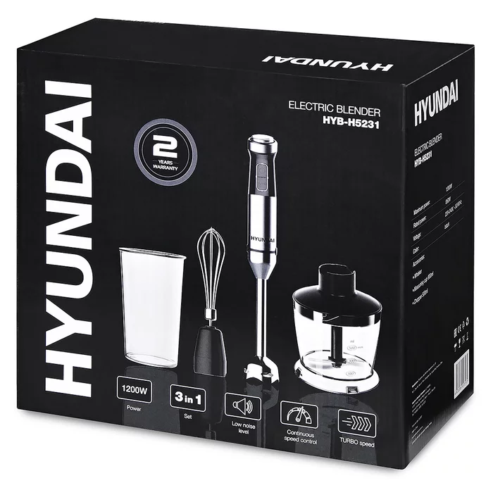 Блендер погружной Hyundai HYB-H5231