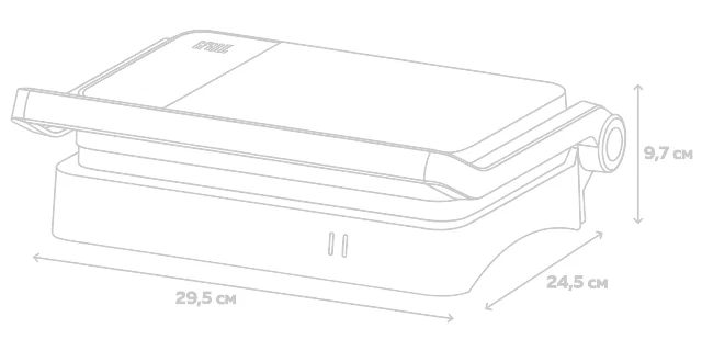 Электрический гриль Gfgril GF-012