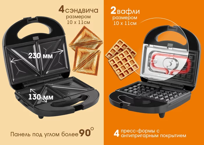 Сэндвичница Endever Skyline SM-30