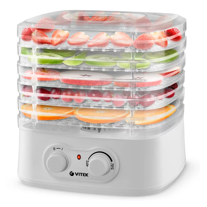 Сушилки для овощей и фруктов Vitek VT-5066 и  Vitek VT-5067