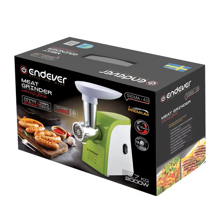 Электрическая мясорубка Endever Sigma-43