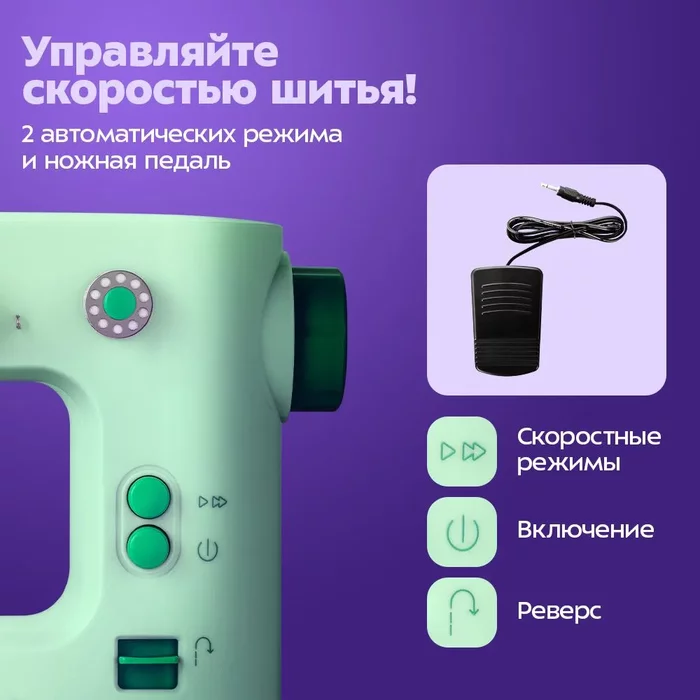 Портативная швейная машина Kitfort КТ-6059