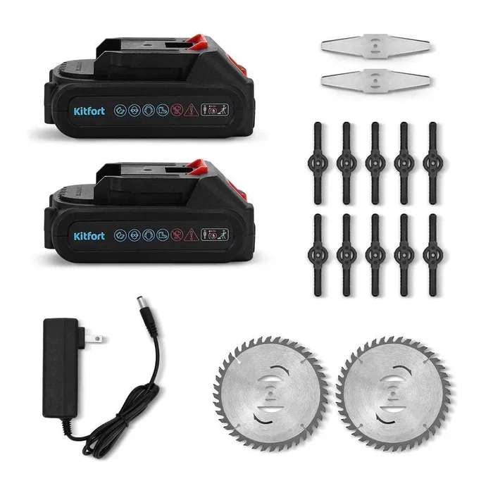 Аккумуляторный садовый триммер Kitfort КТ-4304