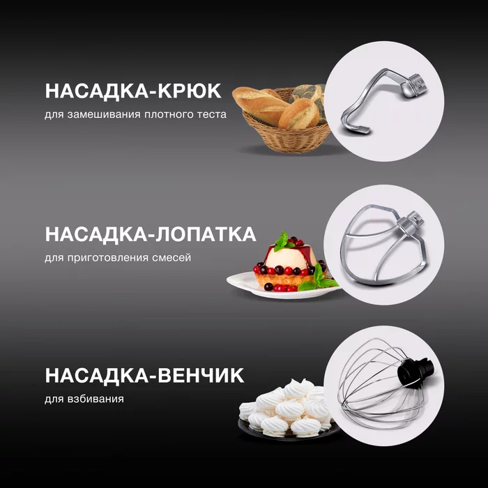 Миксер планетарный Hyundai HYM-S6551