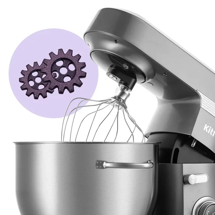 Цельнометаллический планетарный миксер Kitfort КТ-4443