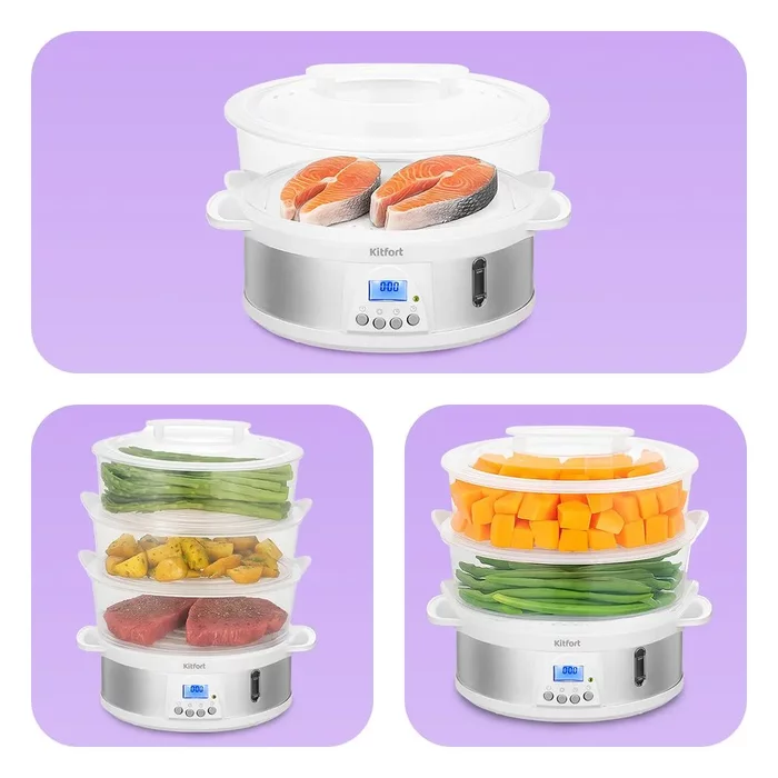 Пароварка Kitfort КТ-6922