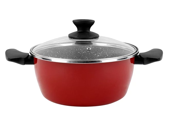 Кастрюля низкая Vitrinor Cerise Pierre 24