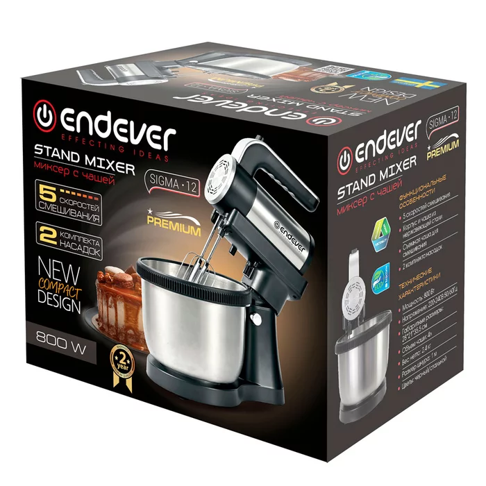 Миксер с чашей Endever Sigma-12