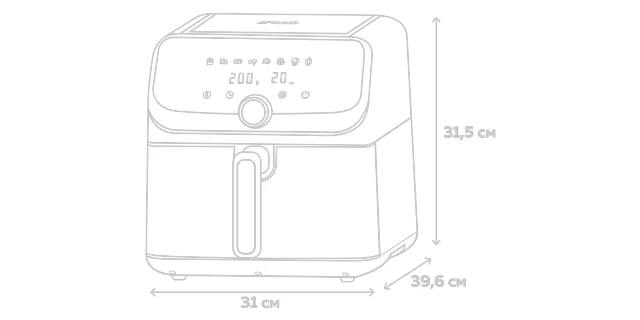 Аэрогриль Gfgril GFA-7500