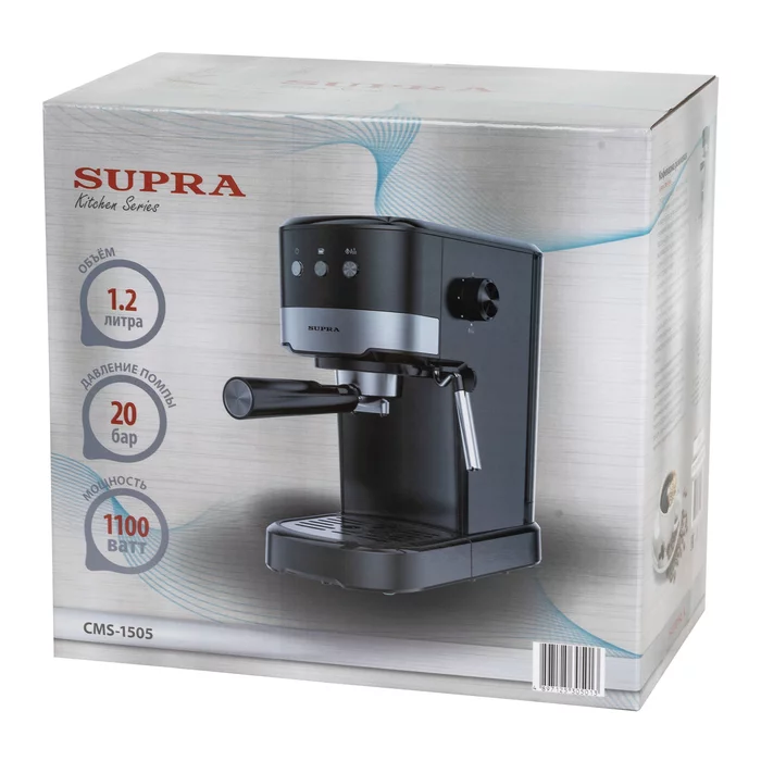 Рожковая кофеварка Supra CMS-1505