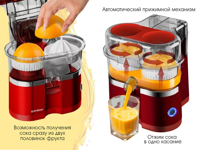 Электрическая соковыжималка для цитрусовых Endever Sigma-151