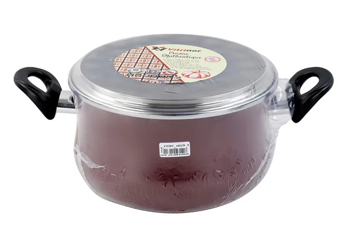 Кастрюля Vitrinor Authentique Burgundy 18