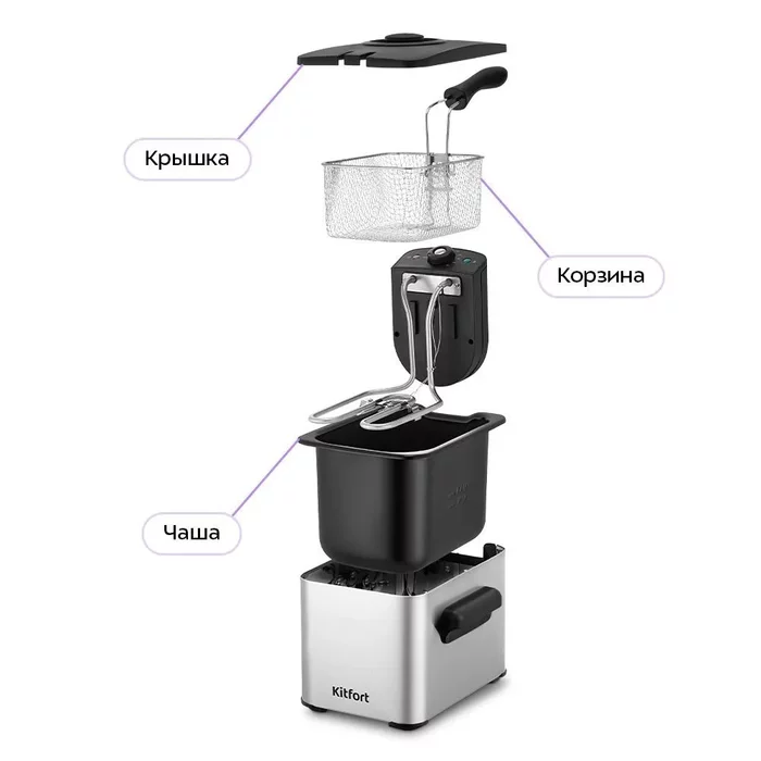 Фритюрница Kitfort КТ-6537