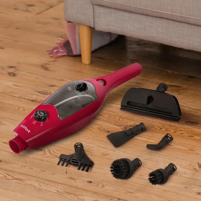 Паровая швабра «2 в 1» Kitfort КТ-3928