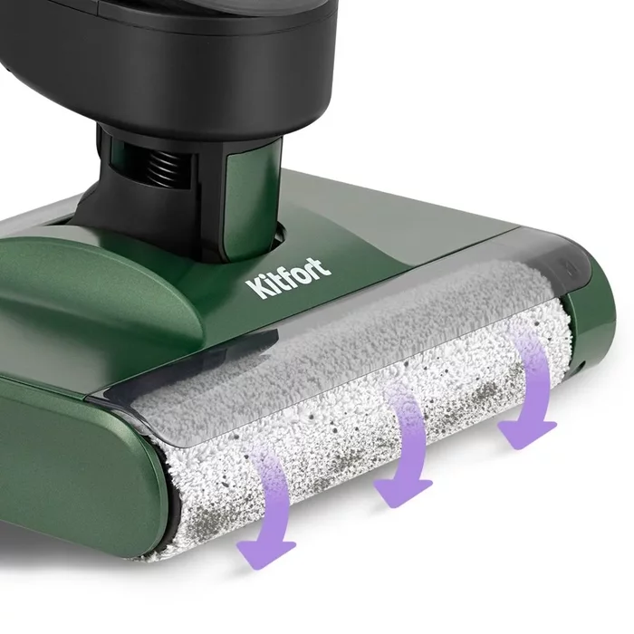 Вертикальный беспроводной моющий пылесос Kitfort КТ-5259