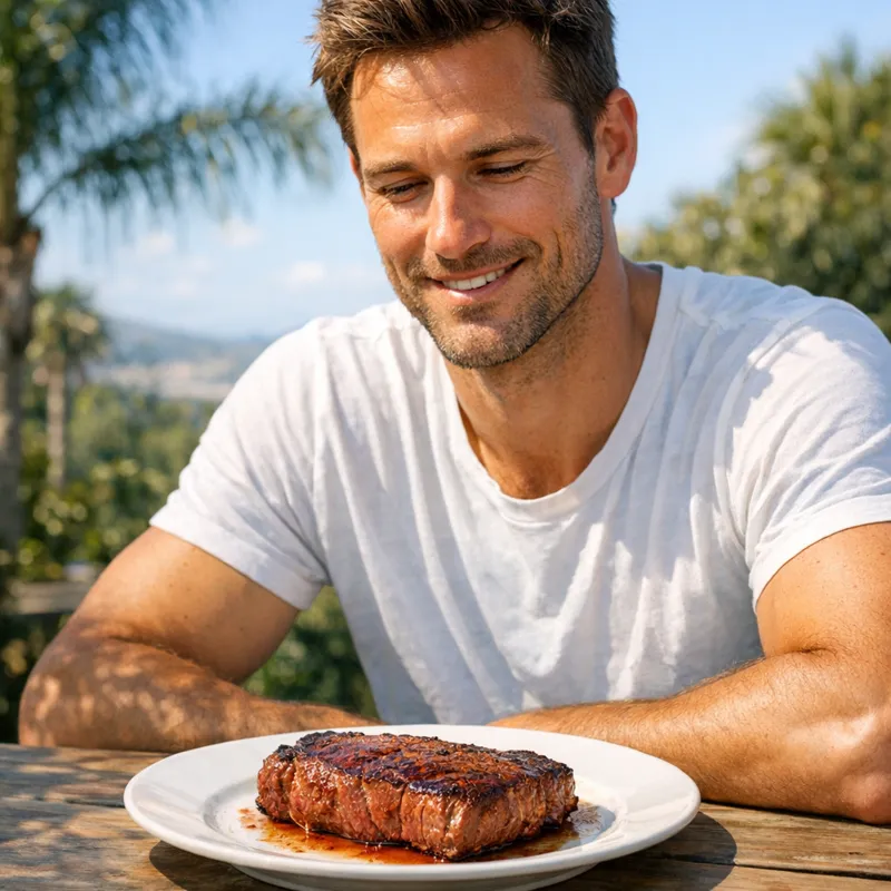 Филипп: борьба с аутоиммунными заболеваниями кожи на диете карнивор