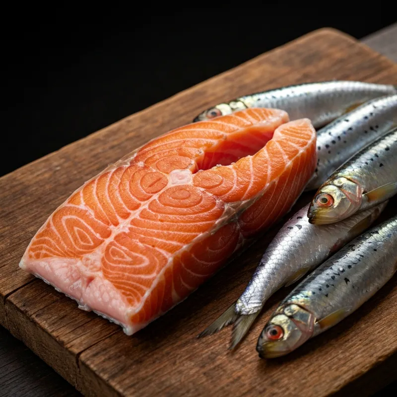 Энди: что лучше: лосось или сардина?