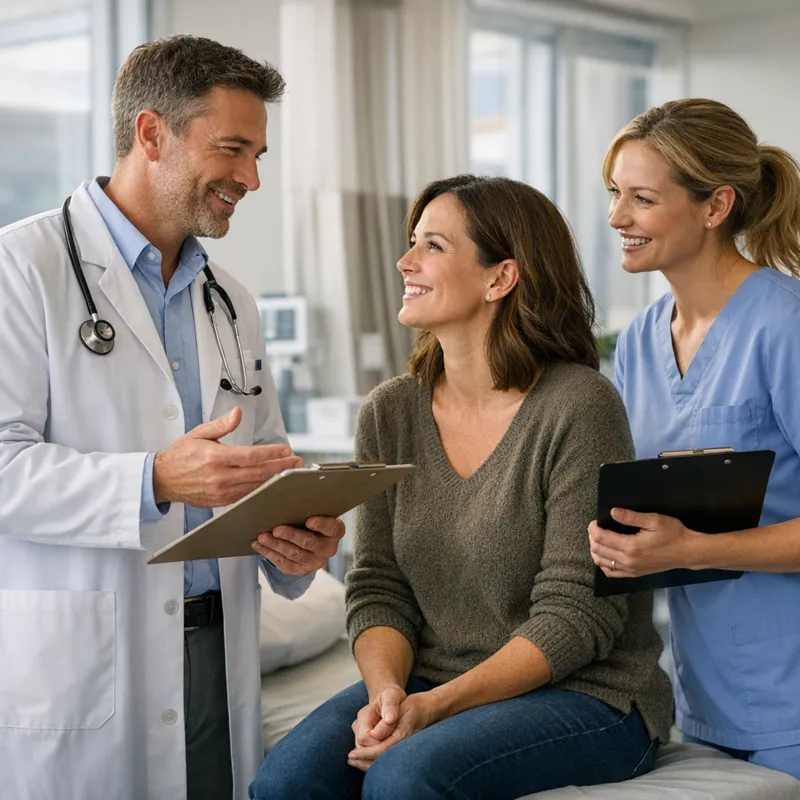 Доктор Джастин Берчелл и медсестра Биса Ромич: внедрение T.C.R. в общую врачебную практику