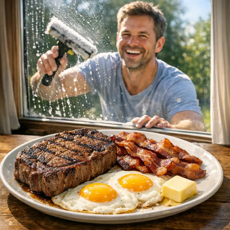 Ли Копусу удалили толстую кишку, и он впал в депрессию, но потом стал карнивором