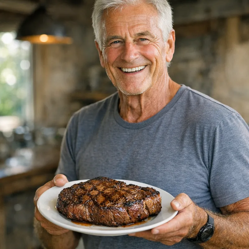 Стив: карнивор в 70 лет доказал, что они ошибались