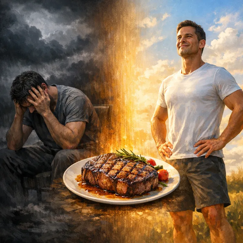 Пенсионер-хищник: карнивор-диета, первые 2 недели | Что на самом деле происходит в вашем организме?