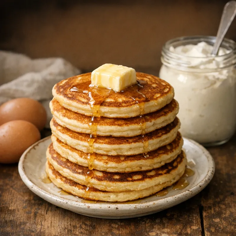 Серена: карнивор-панкейки на пахте