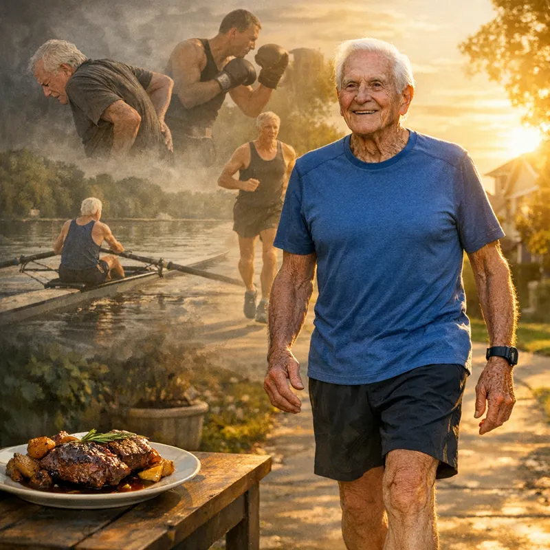 Боб перешел на карнивор-диету в 88 лет и бьет мировые рекорды