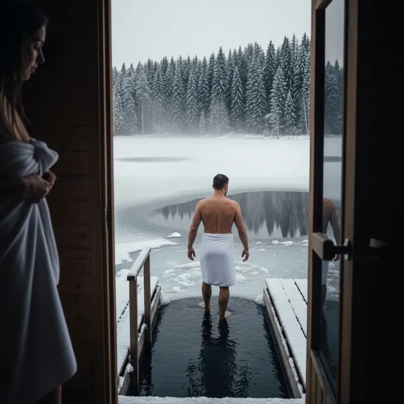 Пенсионер-хищник: почему я прыгаю в ледяную воду каждое утро!