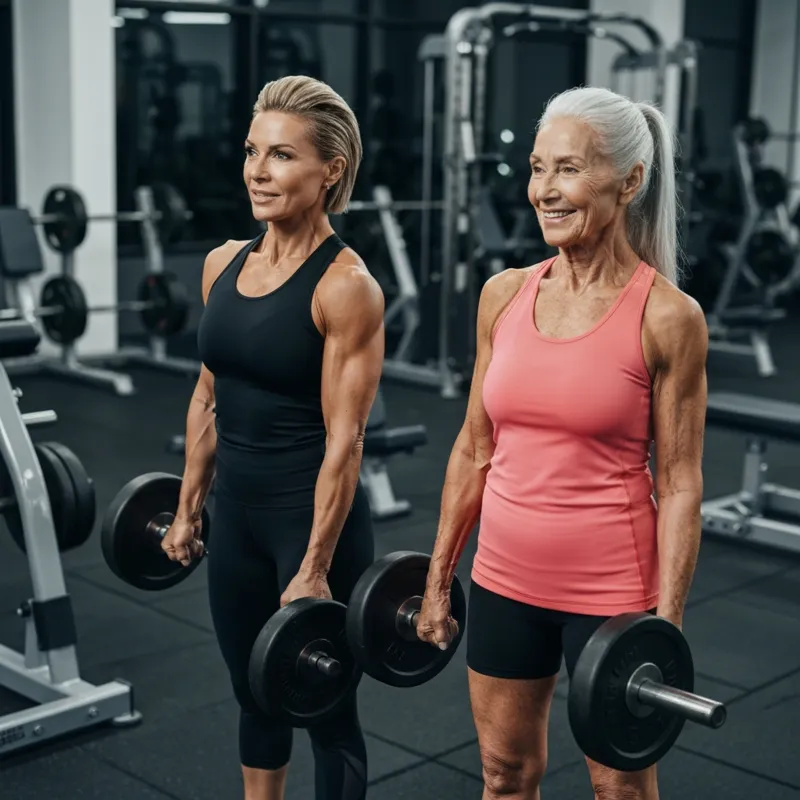 Мишель и Джоан Макдональд: рельефное тело после 70 - руководство по наращиванию мышц в любом возраст