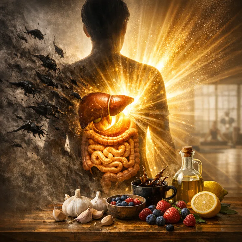 Джошуа Мэйсин: секреты детокса - паразиты, тяжелые металлы, токсины