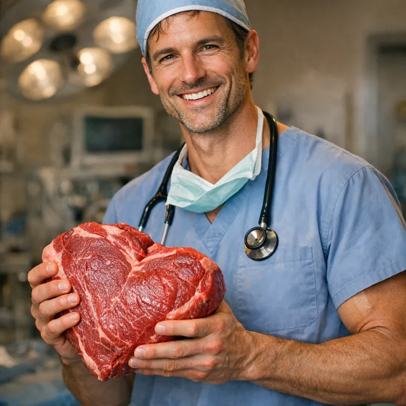 Доктор Овадия: я ел только мясо 1000 дней. Вот что стало с моим сердцем