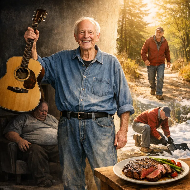 Рон: я ел только мясо… И уменьшил свой вес вдвое