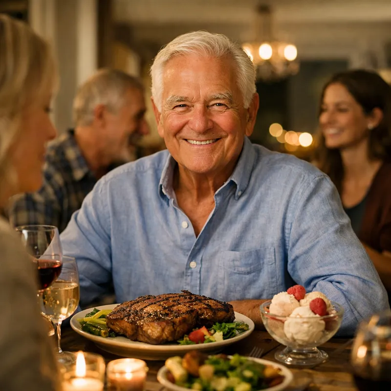 Рон: я ел только мясо… И уменьшил свой вес вдвое