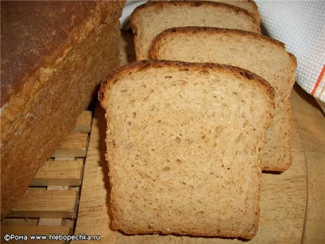 Многозерновой пшеничный колобок. Мастер-класс