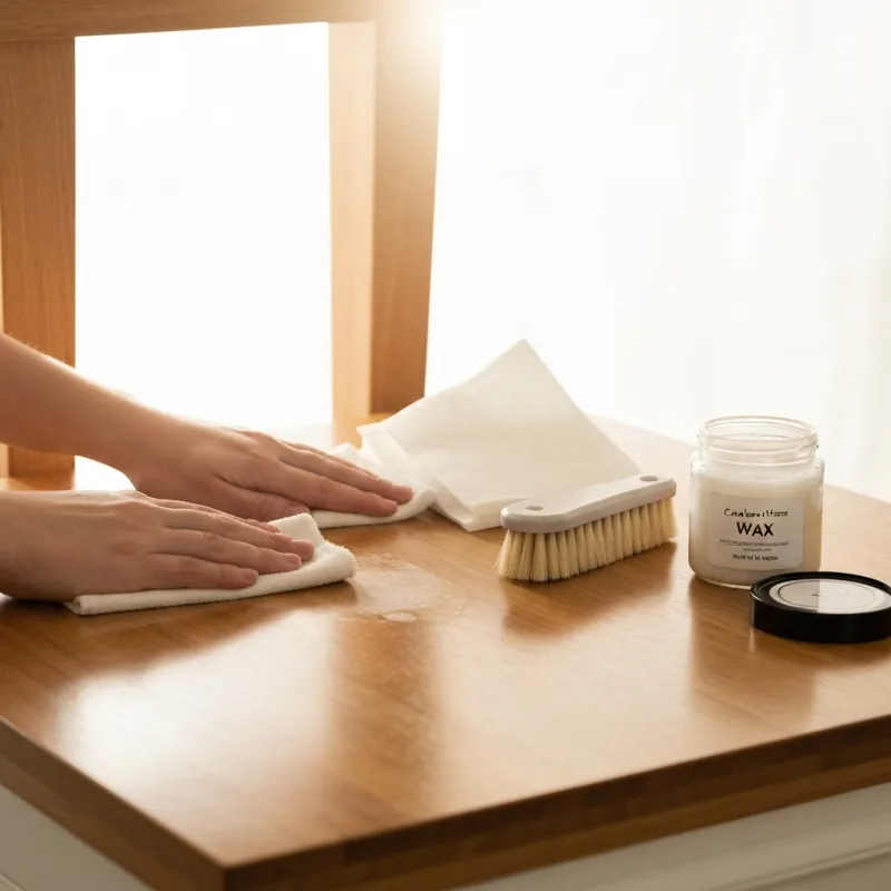 Белый след на дереве