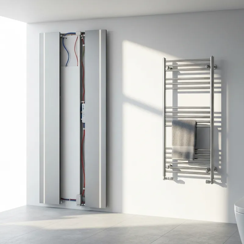 Выбор и установка обогревателей в ванной комнате