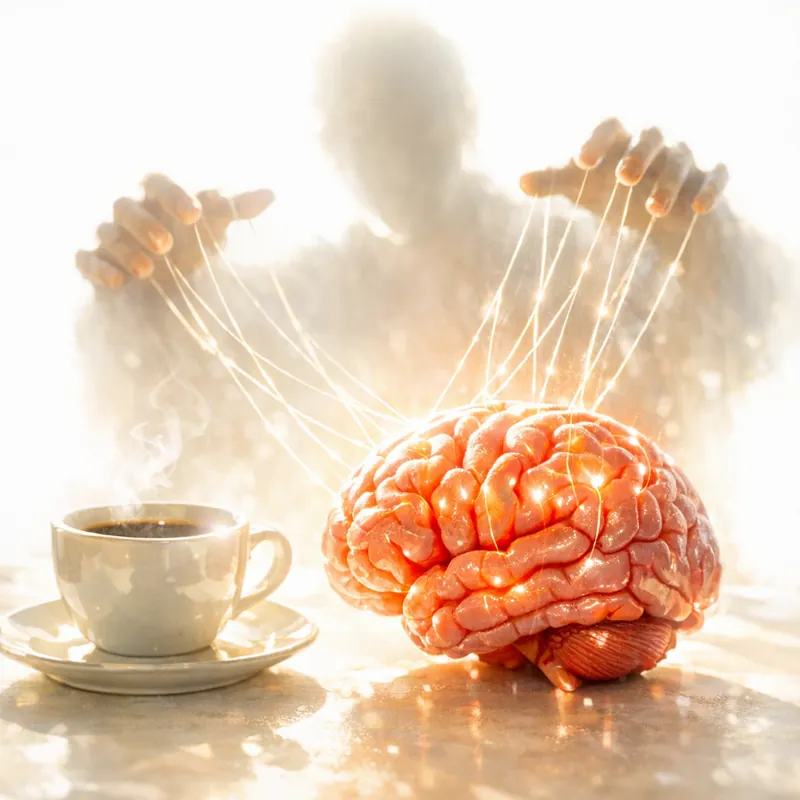 Биохимия бодрости: как кофеин обманывает мозг и берет энергию в кредит