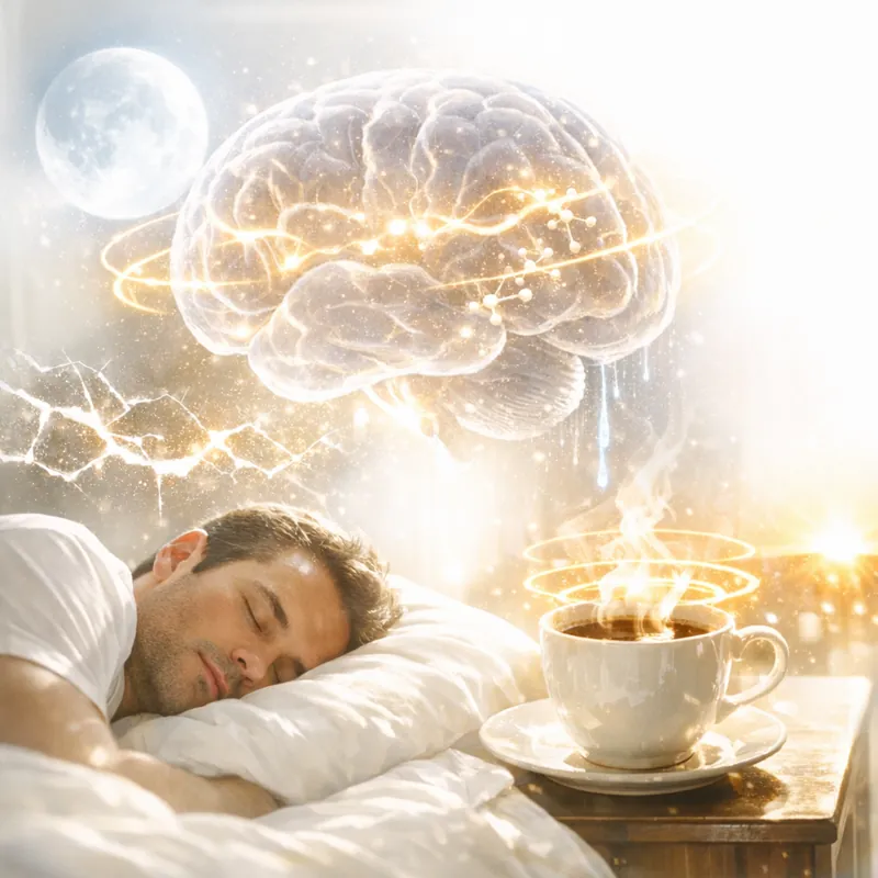 Биохимия бодрости: как кофеин обманывает мозг и берет энергию в кредит