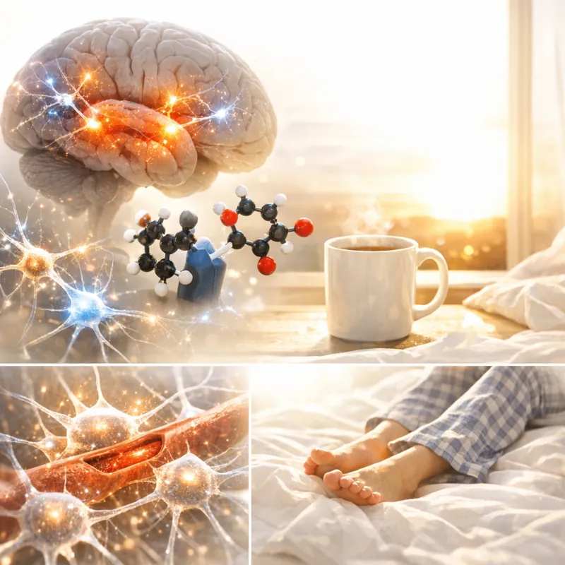 Биохимия бодрости: как кофеин обманывает мозг и берет энергию в кредит