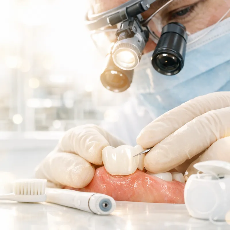 Чёрный ободок вокруг коронки как эстетическая катастрофа