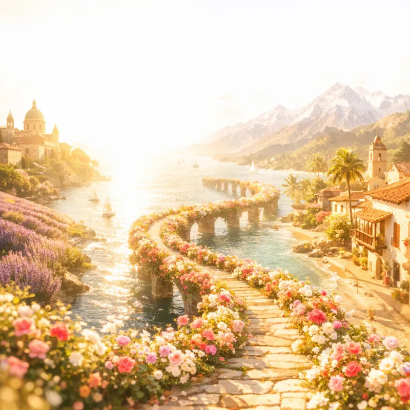 Цветущие маршруты Старого и Нового Света