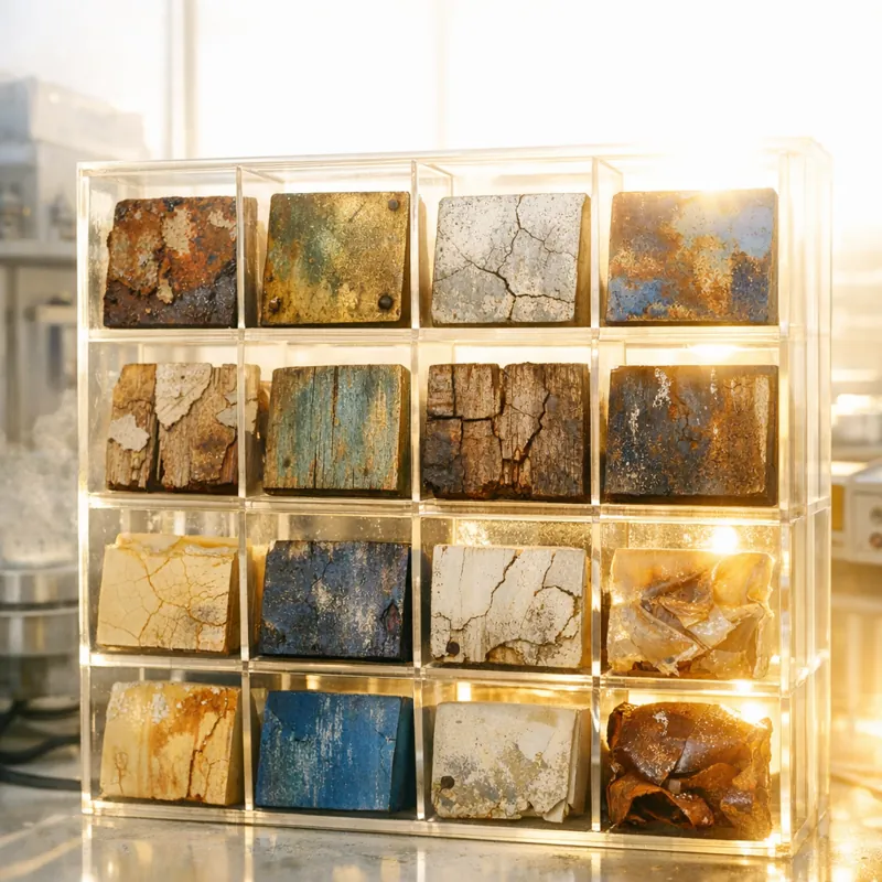 Искусственное состаревание материалов