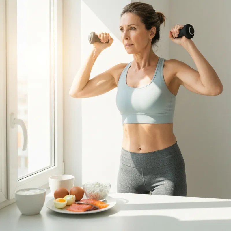 Энергия и стройность после 45: белковая стратегия против возрастных изменений